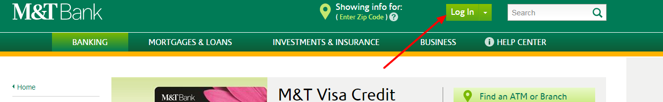 M&T Visa® Signature Credit Card Account 