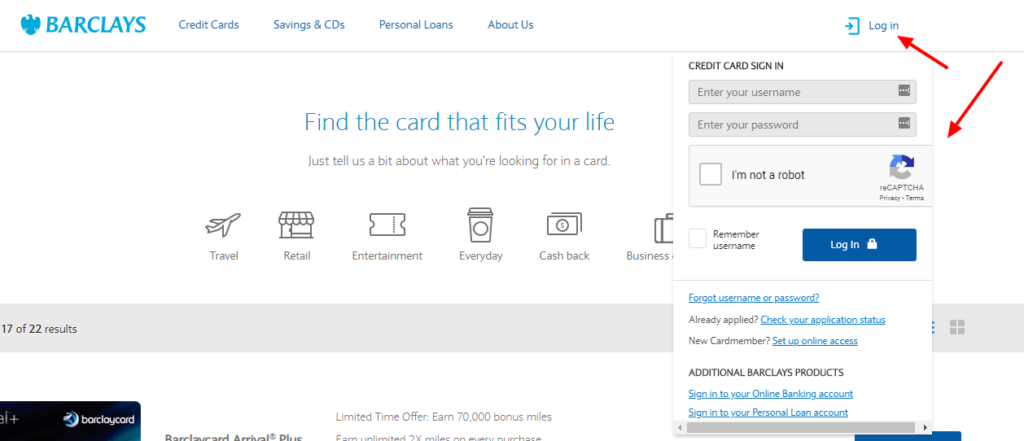 browse credit cards barclays us 1