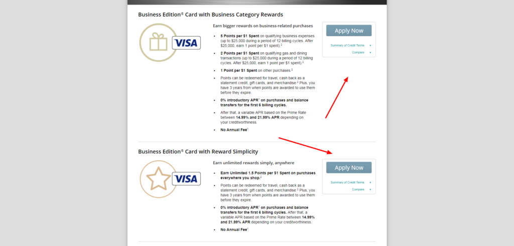 firstbank business credit cards