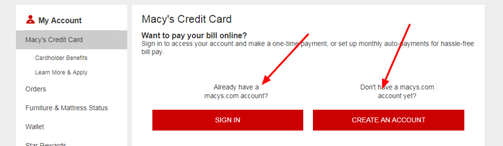 login to macy credit gateway