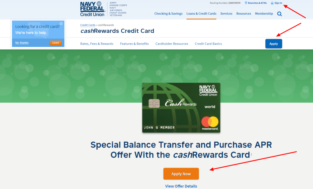 login and register to cash rewards cash back credit card navy federal credit union