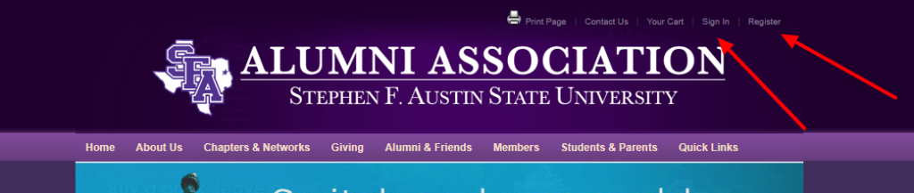 stephen f austin state university alumni association