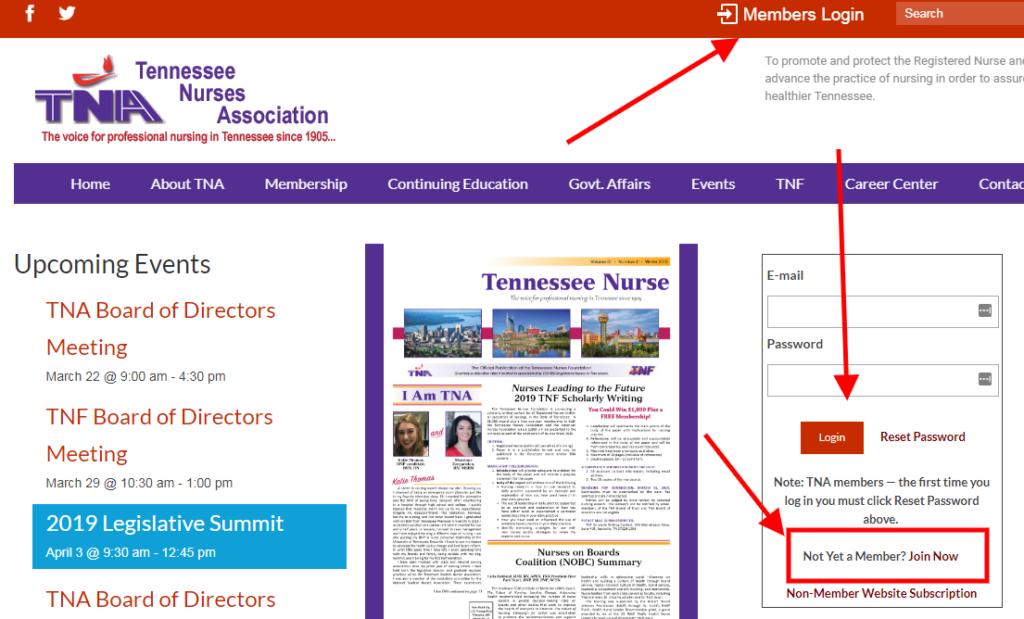 tennessee nurses association