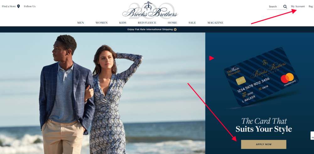 Log in: Brooks Brothers Platinum MasterCard - from GEMB Account ️ Log In