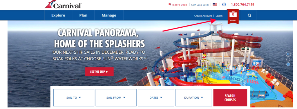 login to carnival cruise line best cruises and cruise deals