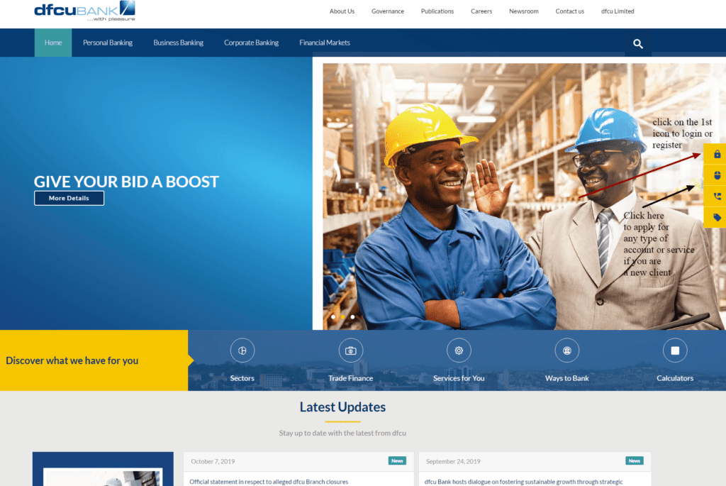 dfcu bank login apply and register accounts