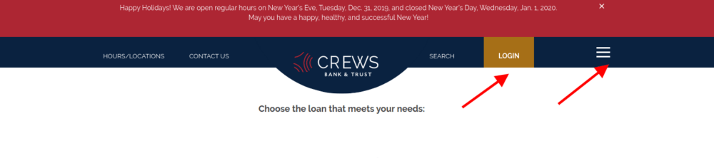 screenshot wwwcrews bank 20191228 20 11 23