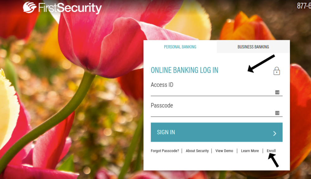 first security bank login